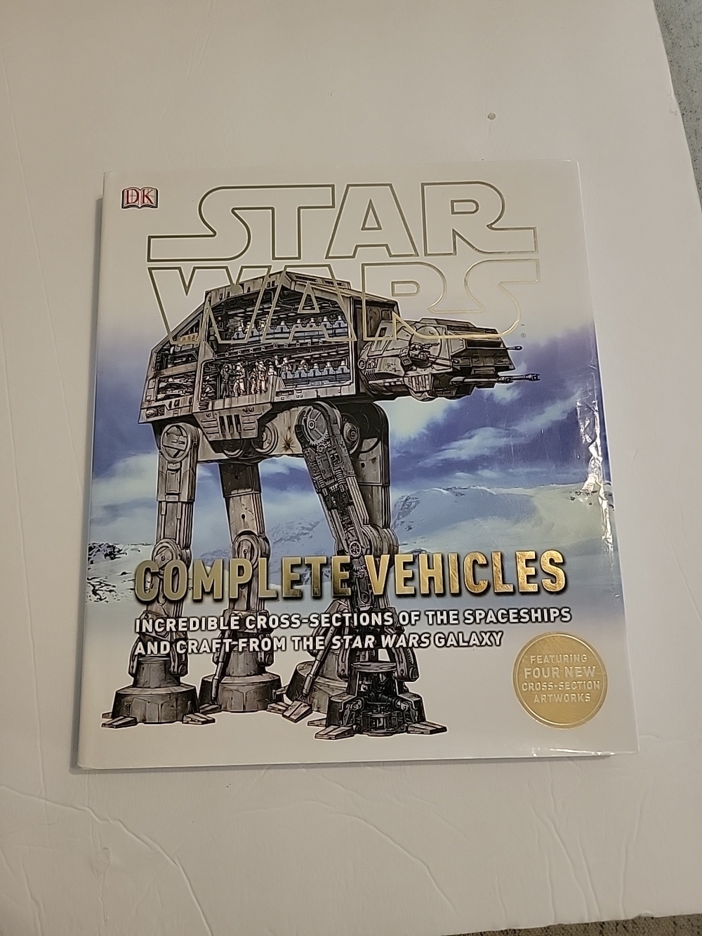 Star Wars Complete Vehicles Hardcover — Blue, White, Gold